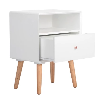 Lilou Side Table White - Adore Decor 4 Lilou Side Table White - Adore Decor - Image 4