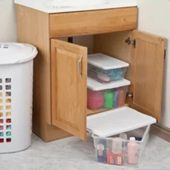 Sterilite 16 Quart Stackable Clear Plastic Storage Tote Container With Opaque Latching Lid For Home And Office Organization 12 Sterilite 16 Quart Stackable Clear Plastic Storage Tote Container With Opaque Latching Lid For Home And Office Organization -Cozy Living Deals Store GUEST 75c2e422 f223 4617 9a7f 4fcc8a9af342