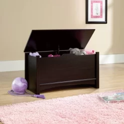 Shoal Creek Storage Chest With Lid Stay Safety - Jamocha Wood - Sauder -Cozy Living Deals Store GUEST 765a6c24 5749 4869 a3ab 3378df5c3c05