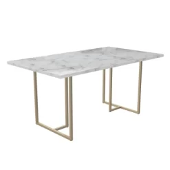 Astor Dining Table Marble Top With Legs - Cosmoliving By Cosmopolitan -Cozy Living Deals Store GUEST 766da83a 0403 447a 8cb1 b4336df8e1f7
