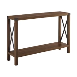 Sophie Rustic Industrial X Frame Entry Table - Saracina Home 24 Sophie Rustic Industrial X Frame Entry Table - Saracina Home -Cozy Living Deals Store GUEST 769a81ac 9145 453b 9993 f274c3bd154a