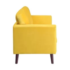 Tolley Velvet Loveseat In Yellow - Lexicon 10 Tolley Velvet Loveseat In Yellow - Lexicon -Cozy Living Deals Store GUEST 783bf0fc 6345 4f54 9ccb b9f8b665f8a4