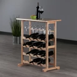 24-Bottle Wine Rack Wood/Beechwood - Winsome 11 24-Bottle Wine Rack Wood/Beechwood - Winsome -Cozy Living Deals Store GUEST 7868c911 0e2d 4f45 8703 a5f50ff5c98e