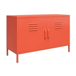 2 Door Cache Metal Locker Accent Cabinet - Novogratz -Cozy Living Deals Store GUEST 78af469f 0f4e 4a31 b240 41c3a5fbaf06