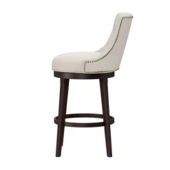 30" Halbrooke Swivel Barstool Smoke/Cream Hillsdale Furniture -Cozy Living Deals Store GUEST 78dc8310 e673 4a05 8ab6 724fc50ef331