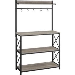 Yaheetech 4-Tier Kitchen Storage Rack With 5 S Hooks 15 Yaheetech 4-Tier Kitchen Storage Rack With 5 S Hooks -Cozy Living Deals Store GUEST 79248f6d 706c 4f5c bcbe 6497feacba4e