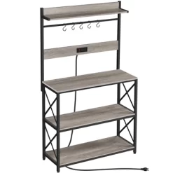 Yaheetech 63″ H Kitchen Baker’s Racks With 2 AC Outlets, 4-Tier Microwave Oven Stand -Cozy Living Deals Store GUEST 7950b52b d6fc 4365 8b43 67ee3478a97e