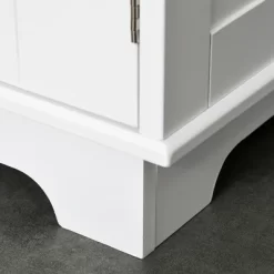 HOMCOM 67" Modern Buffet With Hutch, Louvered Kitchen Pantry Microwave Cabinet With Framed Glass Doors And 2 Drawers, White 11 HOMCOM 67" Modern Buffet With Hutch, Louvered Kitchen Pantry Microwave Cabinet With Framed Glass Doors And 2 Drawers, White -Cozy Living Deals Store GUEST 7aa0a79c d9cd 45a4 acd2 e65efed659ad