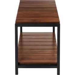 Honey-Can-Do 2 Tier Shoe Storage Bench Walnut -Cozy Living Deals Store GUEST 7ace3743 46f9 4362 9587 b6322d0baf95