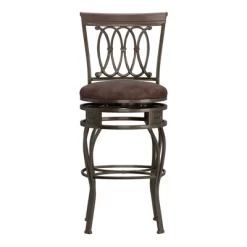 32" Montello Swivel Barstool Bronze/Brown - Hillsdale Furniture -Cozy Living Deals Store GUEST 7b01c40b 12b9 4720 bdbc 6eac6904aed3