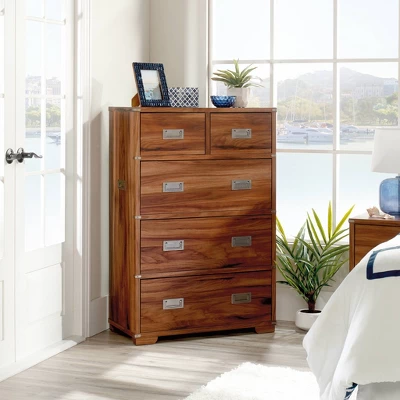 Vista Key 5 Drawer Chest Blaze Acacia - Sauder 12 Vista Key 5 Drawer Chest Blaze Acacia - Sauder - Image 12