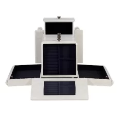 Obrecht Jewelry Armoire Off White - Powell Company -Cozy Living Deals Store GUEST 7bcd3114 a0cb 4a70 81e2 d156711c7007