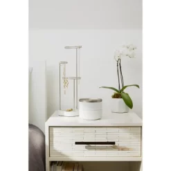 Tesora Jewelry Box White - Umbra 22 Tesora Jewelry Box White - Umbra -Cozy Living Deals Store GUEST 7bff1d8a 3087 454c a52a 4f45e84ba3a7