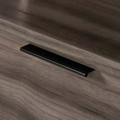 Clifford Place TV Stand For TVs Up To 46" With Storage Jet Acacia - Sauder 2 Clifford Place TV Stand For TVs Up To 46" With Storage Jet Acacia - Sauder - Image 2