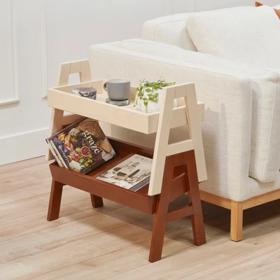 ECR4Kids Adjustable Stacking Shelf With Full Edge, Bookcase 5 ECR4Kids Adjustable Stacking Shelf With Full Edge, Bookcase - Image 5