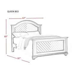 4pc Queen Addison Panel Bedroom Set Dove White - Picket House Furnishings -Cozy Living Deals Store GUEST 7d2886ba a389 40ed 9bdb bf37ef434f97