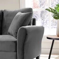 Clio Velvet Upholstered 3 Seater Sofa Couch,78 Inches Long Sofas,Modern Velvet Couch 3 Seater Sofa With 2 Pillow-Maison Boucle -Cozy Living Deals Store GUEST 7d377236 fa64 4785 beb1 2b6a7831e849