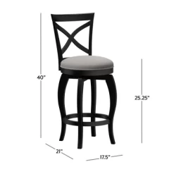 Ellendale Swivel Counter Height Barstool - Hillsdale Furniture -Cozy Living Deals Store GUEST 7d6ad896 82a7 4b4b 9c0f b359e3174d8a