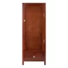 Brooke Jelly Close Cupboard With Door And Drawer Wood/Espresso - Winsome
