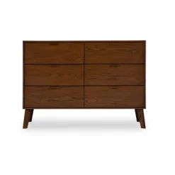 Reid Dresser Walnut - Linon