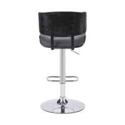 Brooklyn Adjustable Faux Leather Metal Barstool - Armen Living -Cozy Living Deals Store GUEST 7e0e3131 6a29 4d9a 9e35 cd8948f80aa3