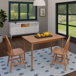 3pc Ravenna Dining Table Set Natural - Winsome -Cozy Living Deals Store GUEST 7e99b280 72e9 4354 92b9 f152872c063f