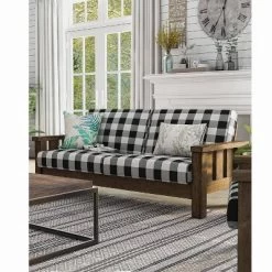 Jovie Gingham Rustic Sofa - HOMES: Inside + Out 10 Jovie Gingham Rustic Sofa - HOMES: Inside + Out -Cozy Living Deals Store GUEST 7f82f1e6 5ee6 49ab a034 ce2d29133308