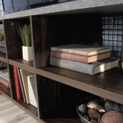 Market Commons TV Stand For TVs Up To 60" Walnut - Sauder -Cozy Living Deals Store GUEST 7f85a931 adde 4933 b999 86997ad6e48a