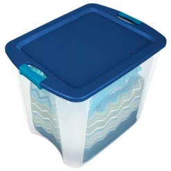 Sterilite 26 Gallon Plastic Latch & Carry Storage Bin Tote Baskets With Comfortable Handles For Household And Office Organization -Cozy Living Deals Store GUEST 80f8854d d8cd 4b63 84f2 135047250a56
