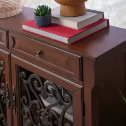 Julio Console Light Cherry - Powell Company -Cozy Living Deals Store GUEST 81c2b5cc feaf 4647 9588 eb09a79e5692