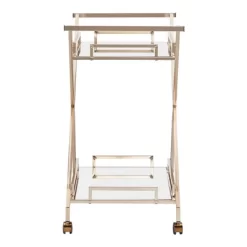 Rosanne Champagne Bar Cart Gold - Inspire Q -Cozy Living Deals Store GUEST 81e82d36 2ce5 4819 bc37 c98bc0dce20d