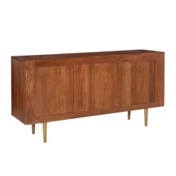 Verdeen Console Brown/Gold - Powell Company -Cozy Living Deals Store GUEST 823b73ff f33b 4a68 8755 91a842115a13