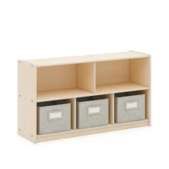 Guidecraft EdQ 2-Shelf 5-Compartment Storage - 24" -Cozy Living Deals Store GUEST 8292c64f ab7b 43dd b9e9 fbeeb88c80b6