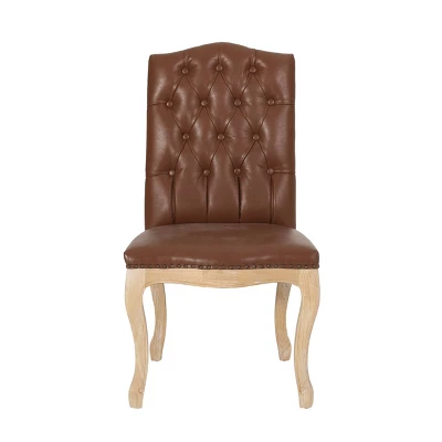 2pk Shylo Contemporary Faux Leather Dining Chairs - Christopher Knight Home 1 2pk Shylo Contemporary Faux Leather Dining Chairs - Christopher Knight Home