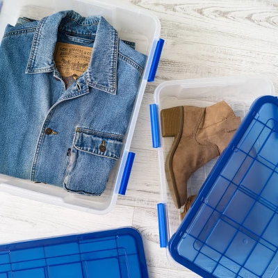 IRIS 26.5qt WeatherPro Plastic Storage Bin 9 IRIS 26.5qt WeatherPro Plastic Storage Bin - Image 9