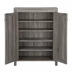 FC Design Modern 2-Door Shoe Storge Cabinet For 15 Pairs Of Shoes 10 FC Design Modern 2-Door Shoe Storge Cabinet For 15 Pairs Of Shoes -Cozy Living Deals Store GUEST 831b6e78 7702 4a62 85ea 4c04b0a2c886