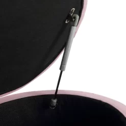 48" Chloe Storage Bench Velvet/Metal Gold/Blush Pink - LumiSource -Cozy Living Deals Store GUEST 837b17a0 d7dd 48df 9a3a 9ec757c0826e