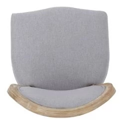 Set Of 4 Phinnaeus French Country Fabric Dining Chairs Light Gray/Natural - Christopher Knight Home -Cozy Living Deals Store GUEST 83c98a65 9321 413c 91c8 ae7e89e1ebee