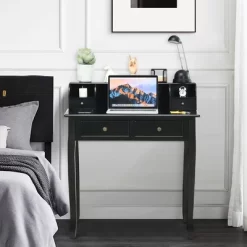 Costway Writing Desk Mission White Home Office Computer Desk 4 Drawer WhiteBlackPink 19 Costway Writing Desk Mission White Home Office Computer Desk 4 Drawer WhiteBlackPink -Cozy Living Deals Store GUEST 84019ae8 4fd6 45f5 841c 25ccd542c761