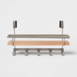 Shelf Rack With 5 Hooks - Brightroom™ -Cozy Living Deals Store GUEST 853bdf41 ebc4 4517 bfd7 fb3b0039943d
