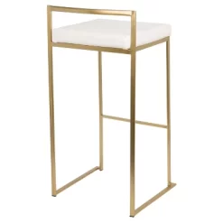 Set Of 2 31.5" Fuji Contemporary Barstools White - LumiSource 9 Set Of 2 31.5" Fuji Contemporary Barstools White - LumiSource -Cozy Living Deals Store GUEST 855fe06f 43ae 4564 9ed0 bd372755b739