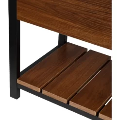 Honey-Can-Do Shoe Storage Bench Walnut -Cozy Living Deals Store GUEST 856dc136 1ad8 49d2 888c a472e76103f0