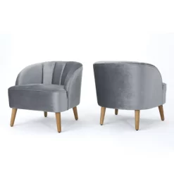 Set Of 2 Amaia Modern New Velvet Club Chair - Christopher Knight Home 12 Set Of 2 Amaia Modern New Velvet Club Chair - Christopher Knight Home -Cozy Living Deals Store GUEST 8587fd0f 083b 48d8 b1ac ffc887f4ec8e