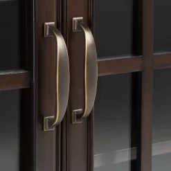 46" Hampshire Solid Wood Low Storage Cabinet Dark Chestnut Brown - WyndenHall 11 46" Hampshire Solid Wood Low Storage Cabinet Dark Chestnut Brown - WyndenHall -Cozy Living Deals Store GUEST 8604cc67 b12f 4de5 b5c1 8a0fe70cd7d9