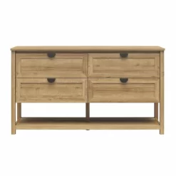 Primrose Wide 4 Drawer Dresser With Lower Shelf - Mr. Kate -Cozy Living Deals Store GUEST 86264a0e 7a41 4ecd 8857 f98758cb3e46