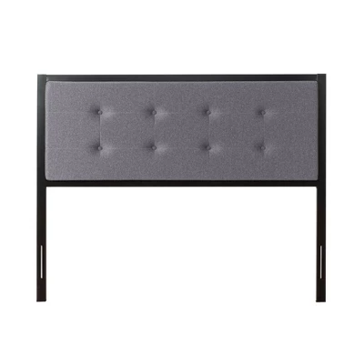 Barbara Upholstered Button Tufted Metal Headboard - Zinus 1 Barbara Upholstered Button Tufted Metal Headboard - Zinus