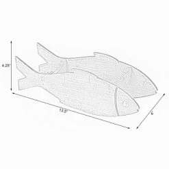 Vintiquewise Wooden Fish Shaped Vintage Decorative Single Bottle Wine Holder 9 Vintiquewise Wooden Fish Shaped Vintage Decorative Single Bottle Wine Holder -Cozy Living Deals Store GUEST 867fbffc 7fda 4909 ab15 fe6ce7f5cd1b