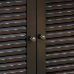 Medley Transitional Wood 5-Shelf Shoe Cabinet In Espresso - Furniture Of America -Cozy Living Deals Store GUEST 86d4bc7f fea6 451e a511 c4a3d6cb5f6b