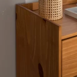 Mid-Century Modern Solid Wood 5 Drawer Chest Of Drawers - Saracina Home -Cozy Living Deals Store GUEST 8822c7e8 ae00 4139 a399 3f15c2744585