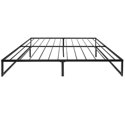 Merrick Lane 14 Inch Steel Bed Frame With Steel Slat Support For Any Mattress (No Box Spring Required) 9 Merrick Lane 14 Inch Steel Bed Frame With Steel Slat Support For Any Mattress (No Box Spring Required) - Image 9